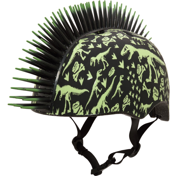 Raskullz T-Rex Bonez Toddler Black/Green Helmet