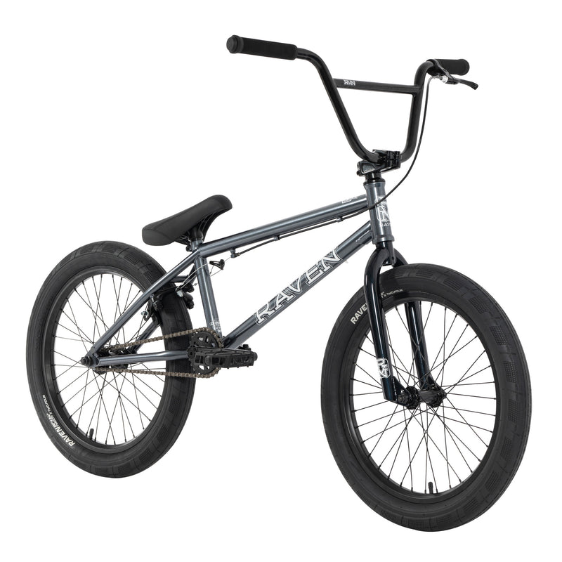 Raven LC Freestyle BMX Bike Silver Austral