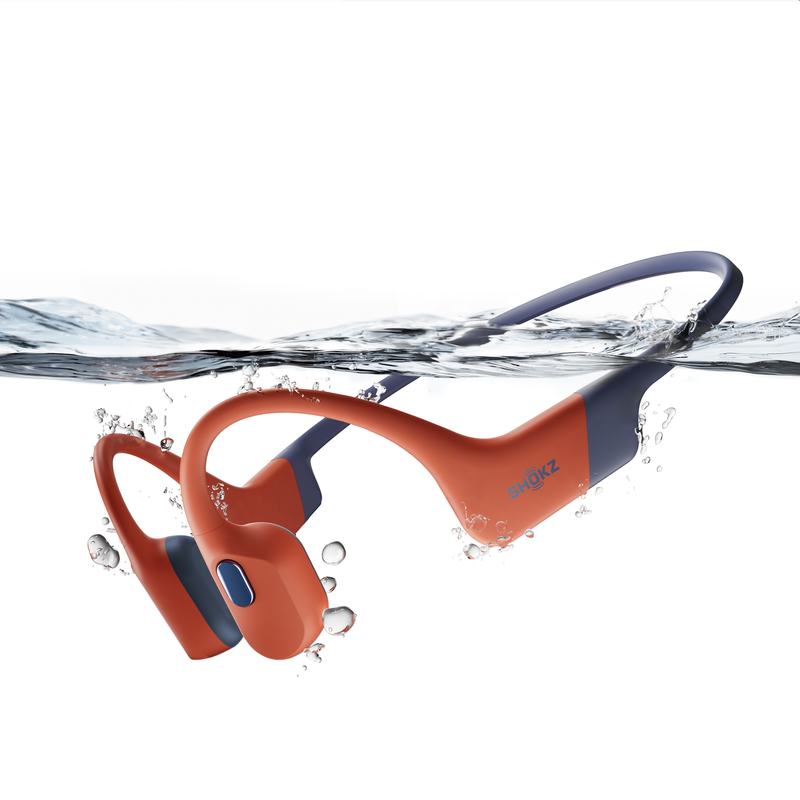 SHOKZ OpenSwim Pro Red