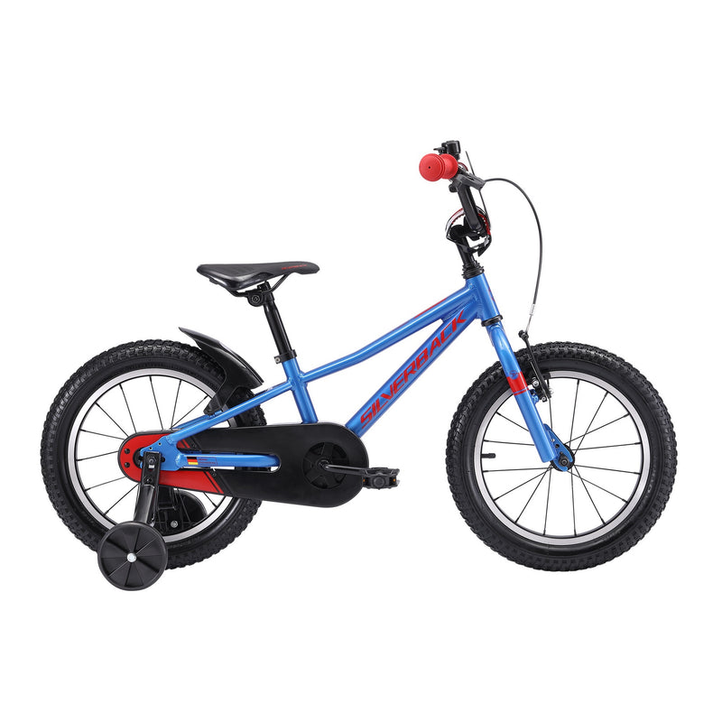 Silverback Skid 16" Kids Bike Blue Metallic/Red