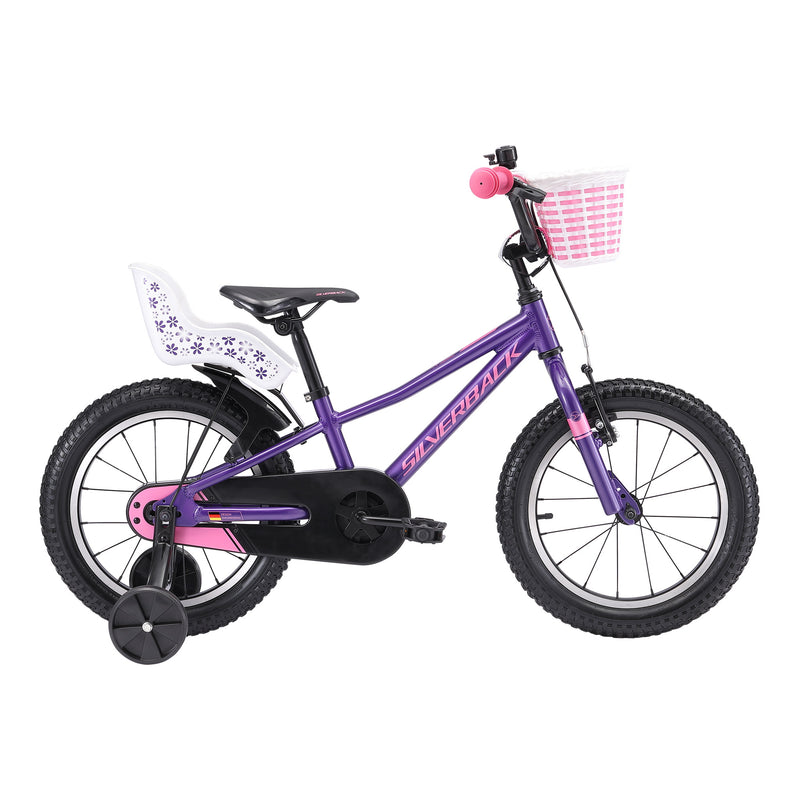 Silverback Skid 16" Kids Bike Vibrant Berry/Pink