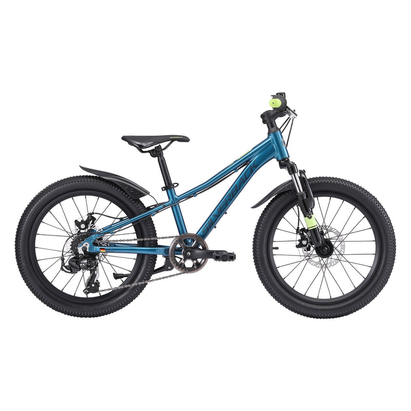 Silverback Spyke D 20” Kids Mountain Bike Metallic Blue/Lime