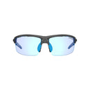 Tifosi Rivet Sport Sunglasses Satin Vapor/Clarion Blue Fototec Lens