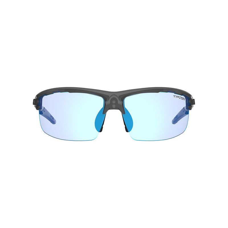 Tifosi Rivet Sport Sunglasses Satin Vapor/Clarion Blue Fototec Lens