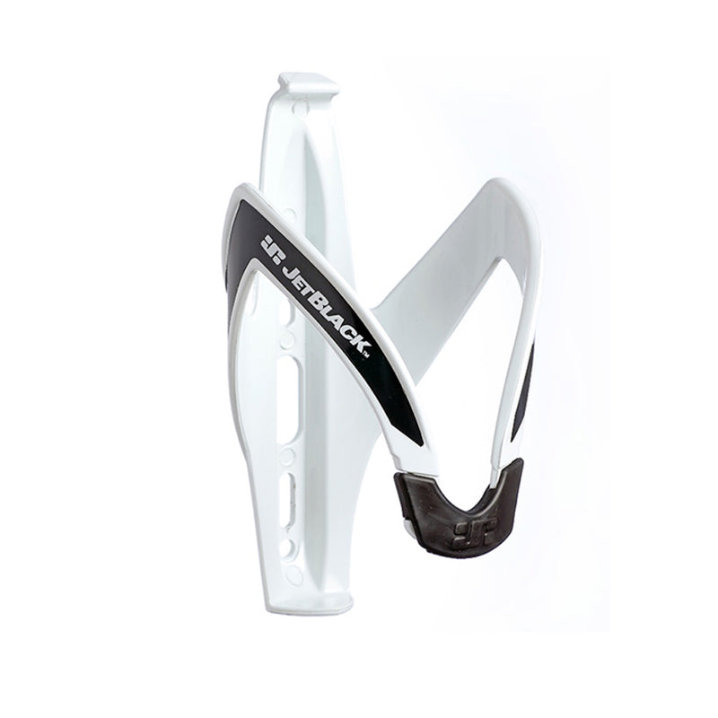 JetBlack Lightweight Bottle Cage White/Black main image