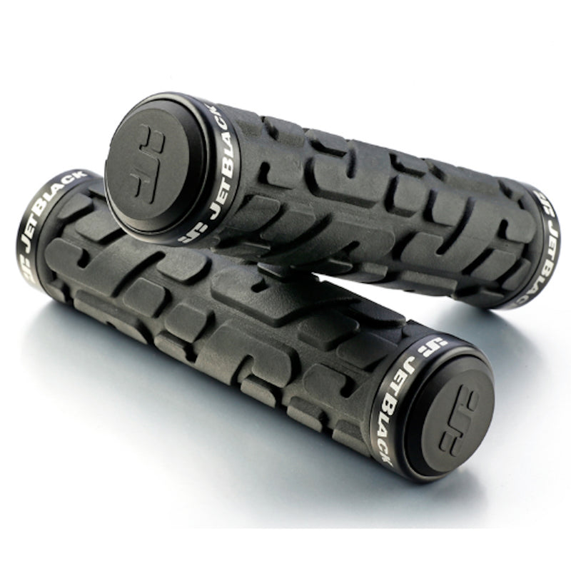 JetBlack Rivet LockOn Grips Black main image