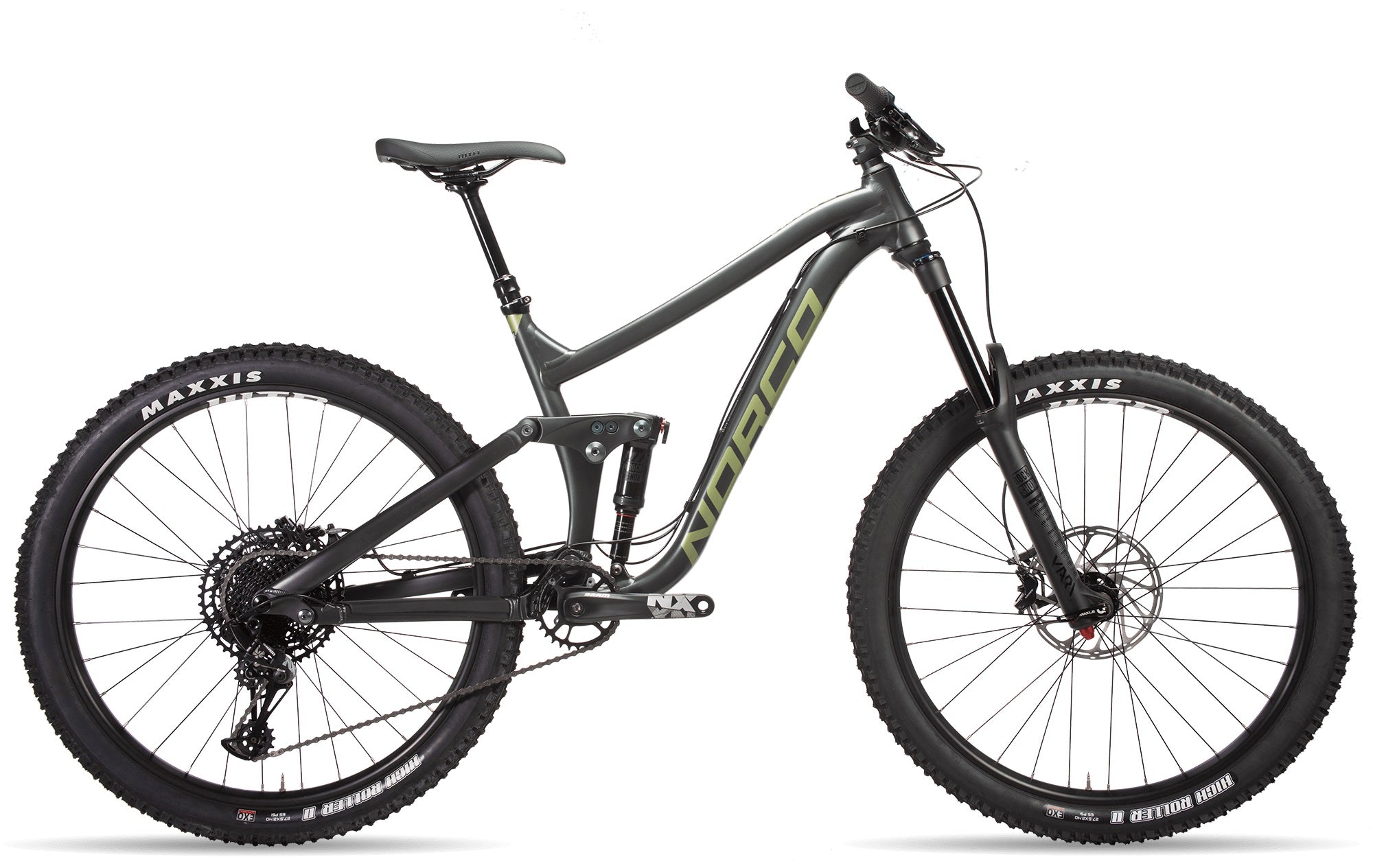 Norco Range A2 All Mountain Bike Charcoal Green 2019 99bikes .nz