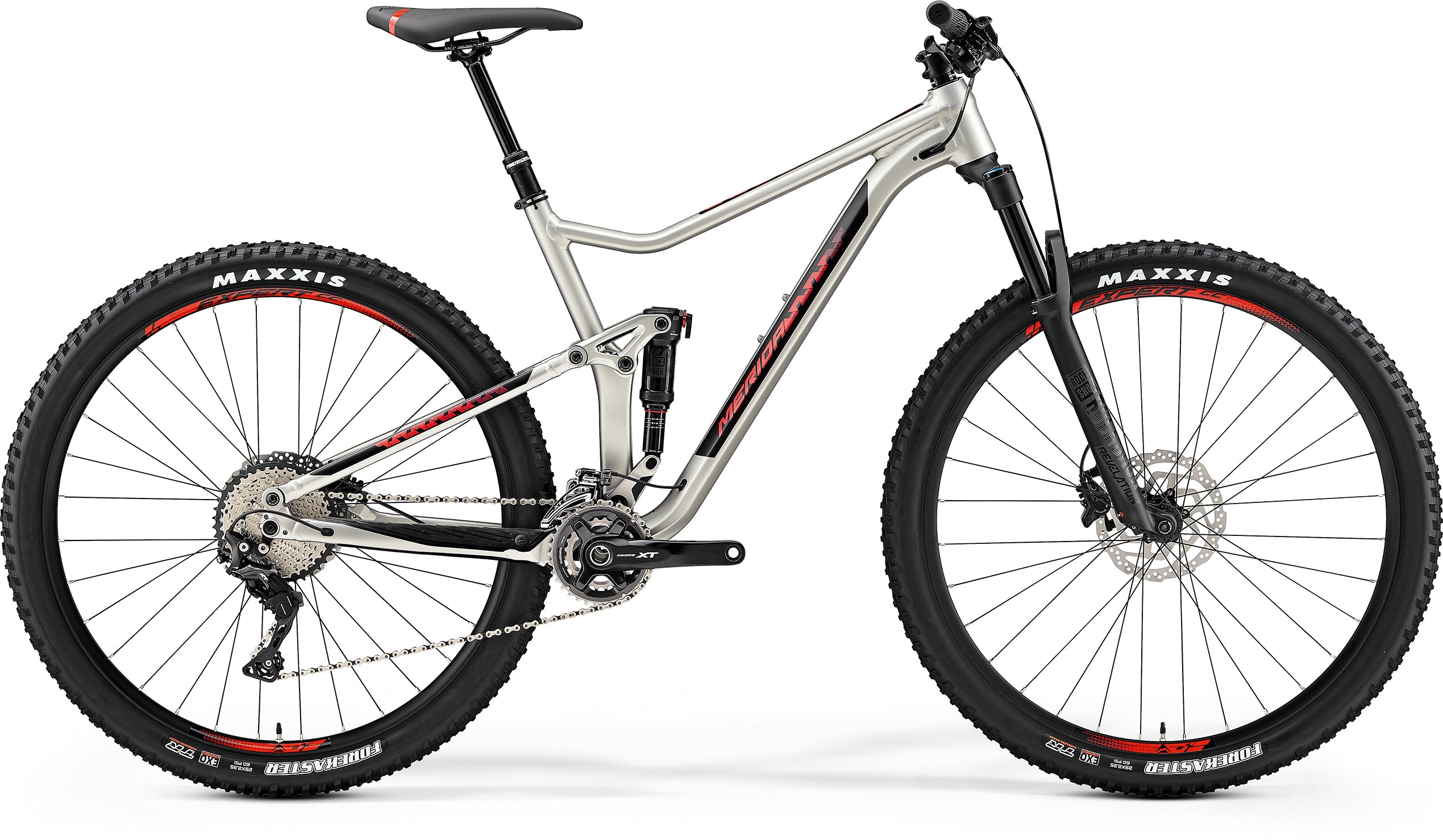 Merida One Twenty XT Edition Cross Country Race Bike Titanium Red 2019