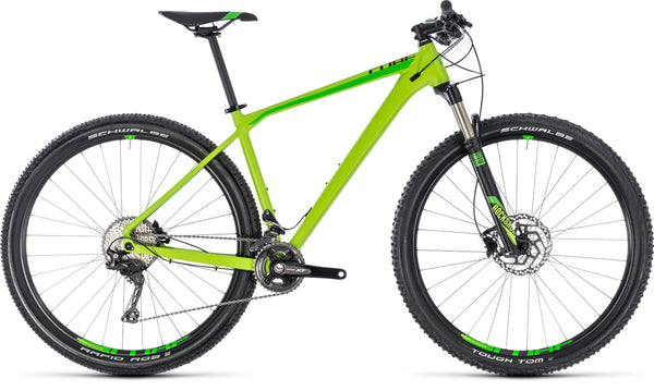 Cube green mountain discount bike