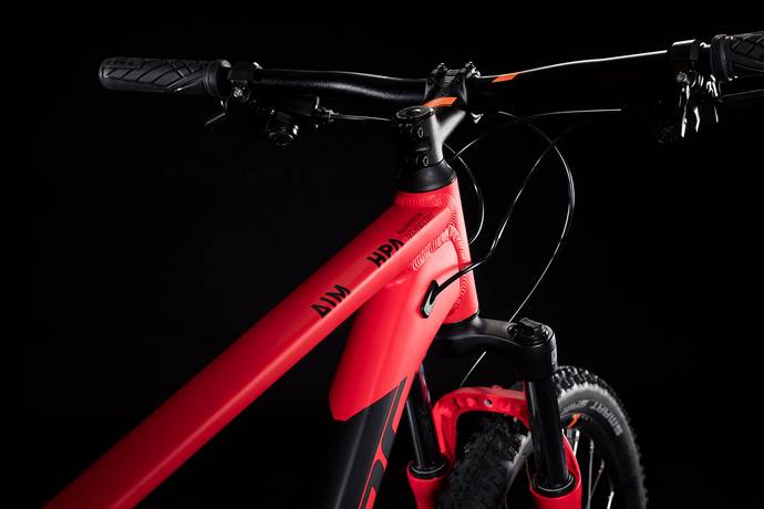 Cube Aim 29 Hardtail Mountain Bike Red n Orange MD 17