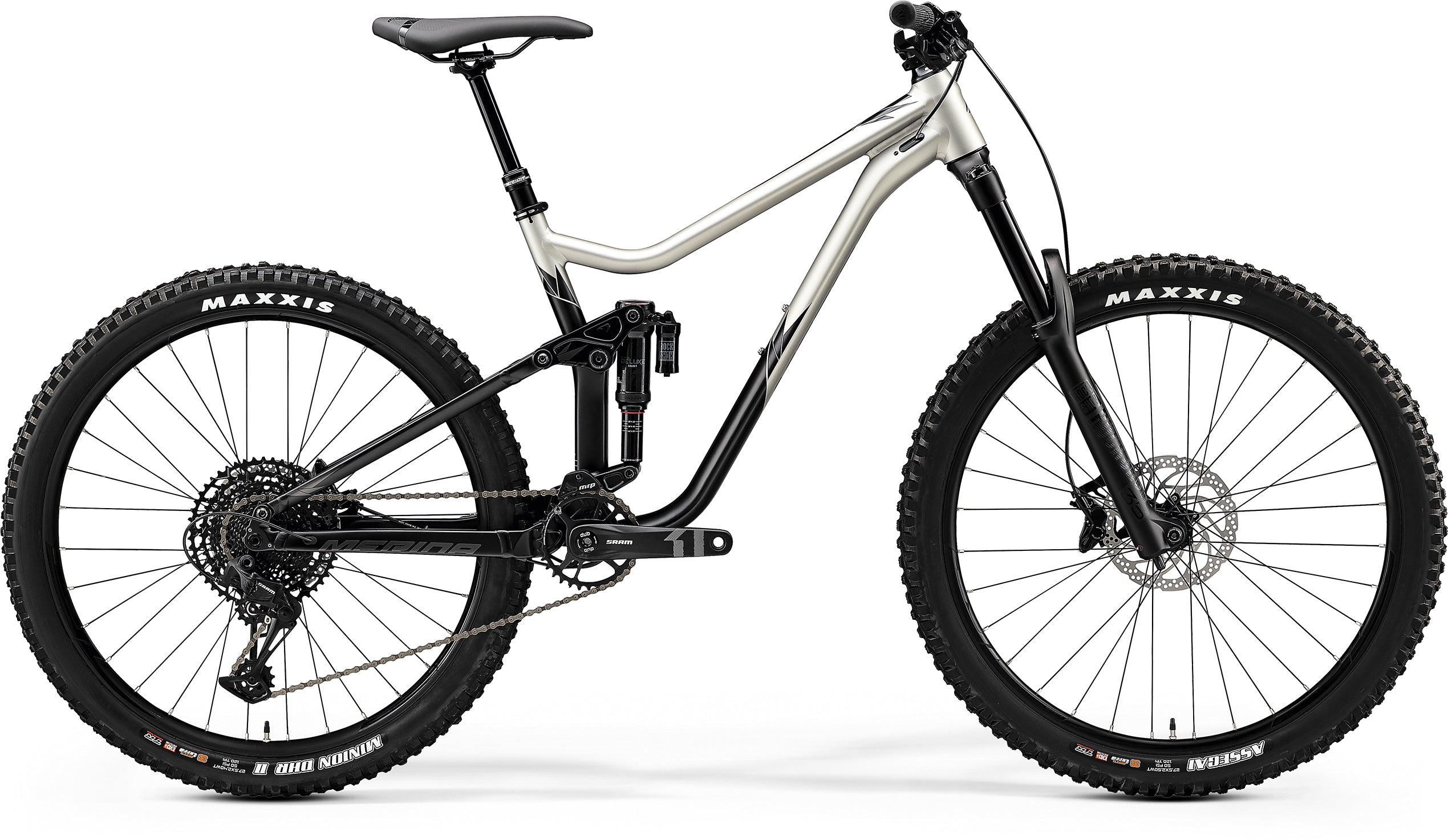 Merida One Sixty 400 All Mountain Bike Titanium Grey Black 2020