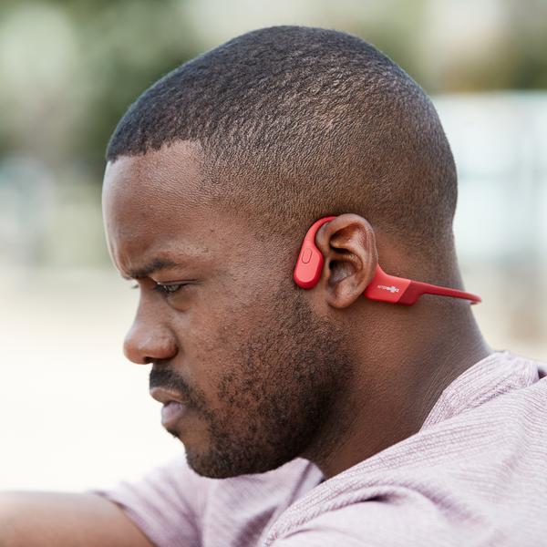 Aftershokz AEROPEX Endurance Wireless Headphones Red