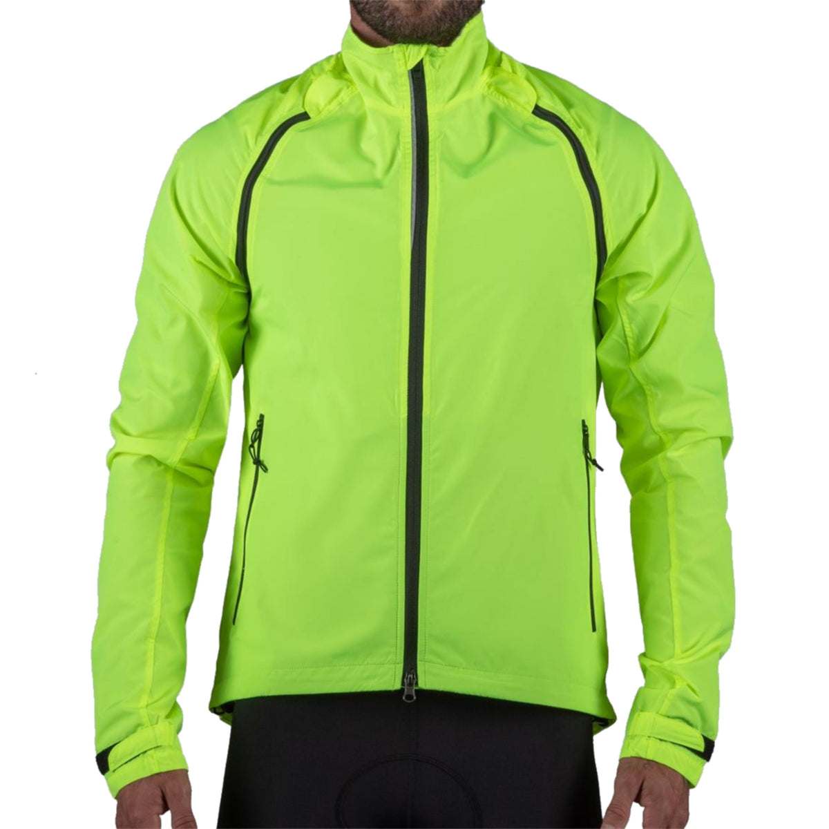 men's convertible cycling jacket