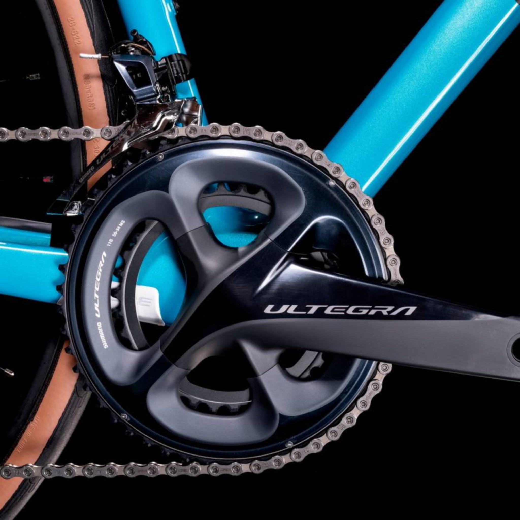 Cube Attain GTC SL Road Race Bike Teal Metal 'n' Carbon – 99bikes 