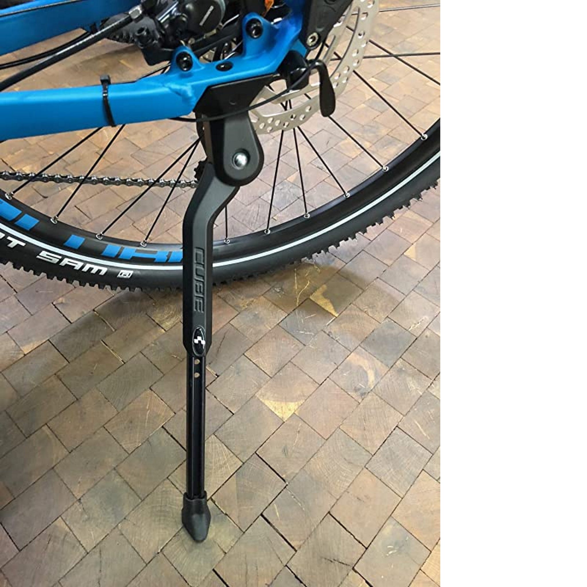 Full suspension best sale mountain bike kickstand