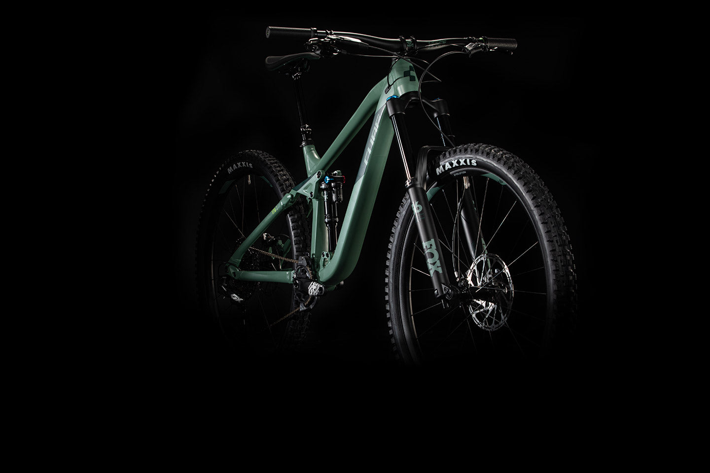 Cube Stereo 170 Race All Mountain Bike Green n Sharp Green 2020