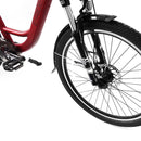 E-Rider City Wave Electric Bike 375wh Battery Red