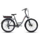 E-Rider City Wave Electric Bike 375wh Battery Grey