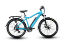 E-Rider Summit Plus Electric Bike 460wh Battery 26" Wheels Blue