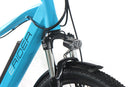 E-Rider Summit Plus Electric Bike 460wh Battery 26" Wheels Blue