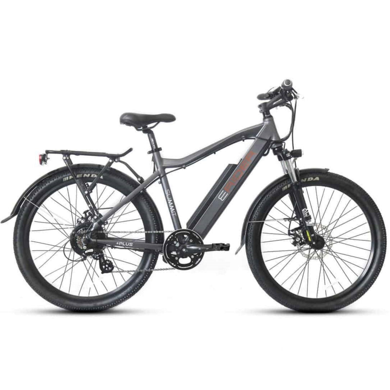 E-Rider Summit Electric Bike 460wh Battery 27.5" Wheels Grey