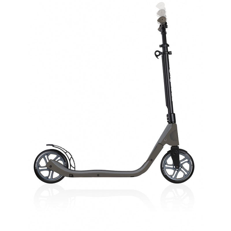 Globber One NL 205 Folding Adult Scooter Charcoal