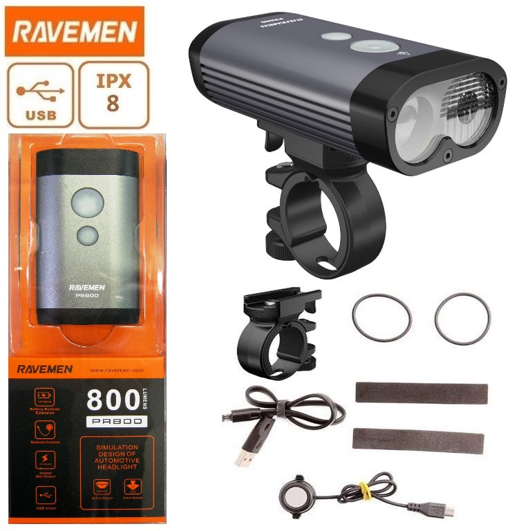 Ravemen PR800 USB Rear Light 800 Lumens