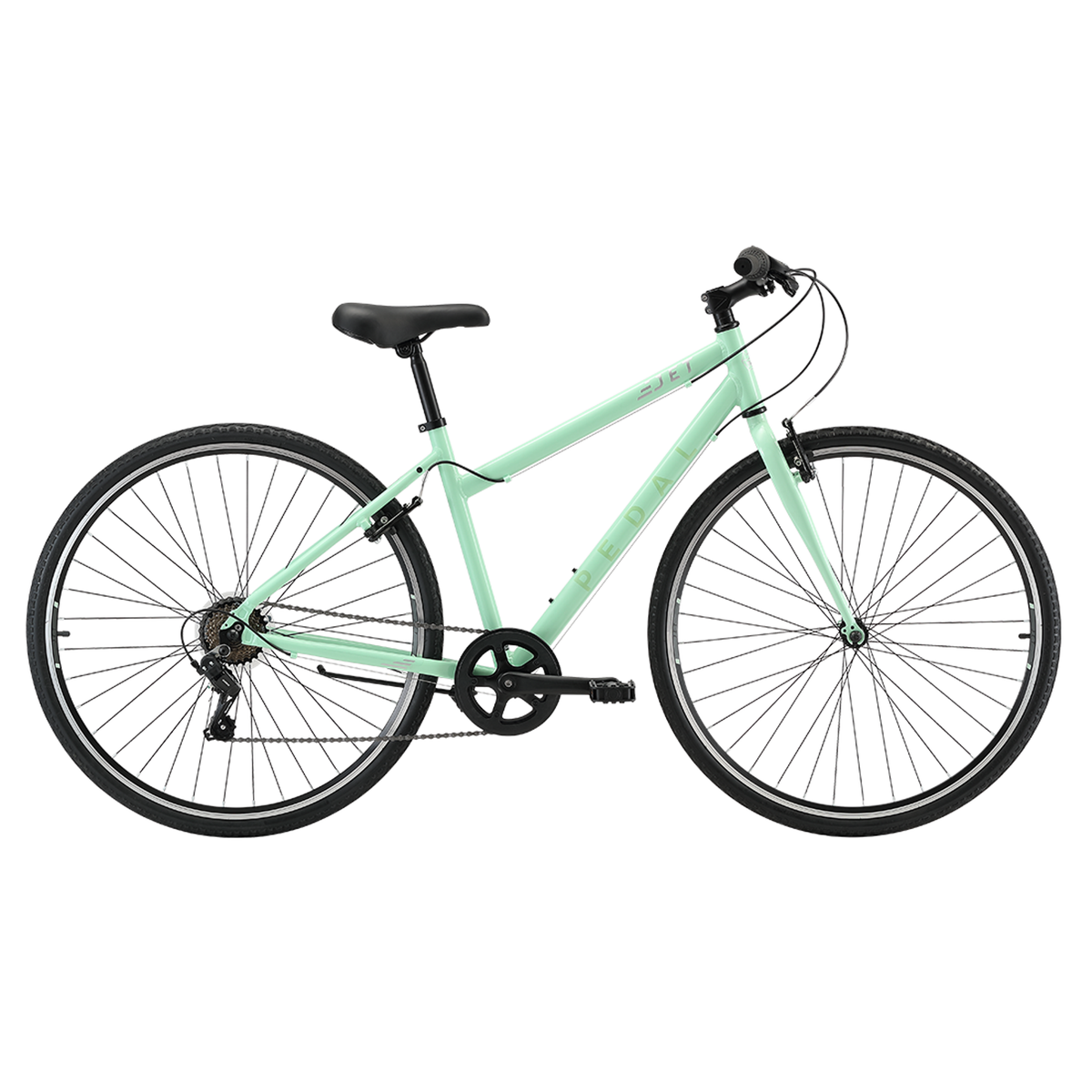 mint hybrid bike