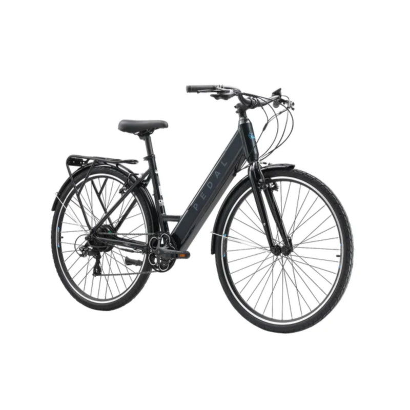 Pedal Lightning ST Electric Bike 700c Wheels 374Wh Battery Black