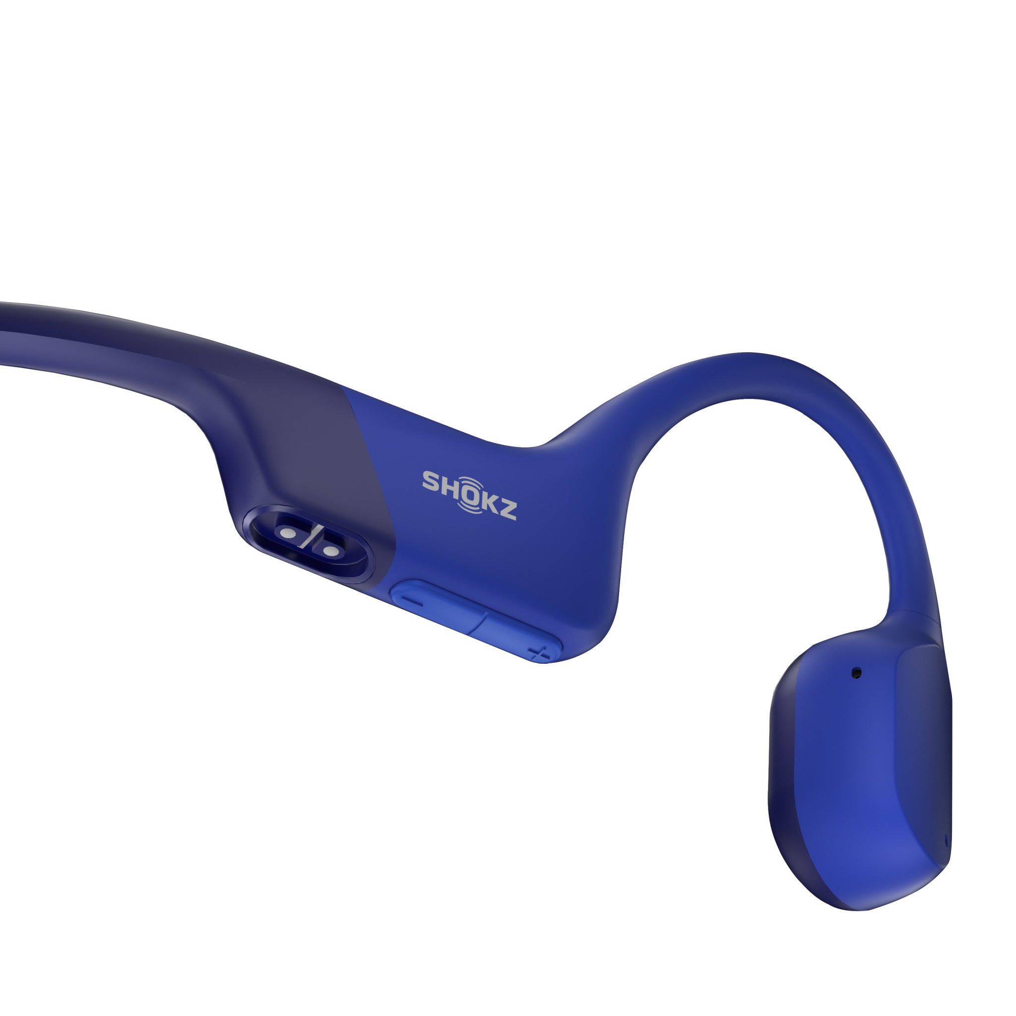 Shokz OpenRun Bone Conduction Bluetooth Headphones Blue 99bikes