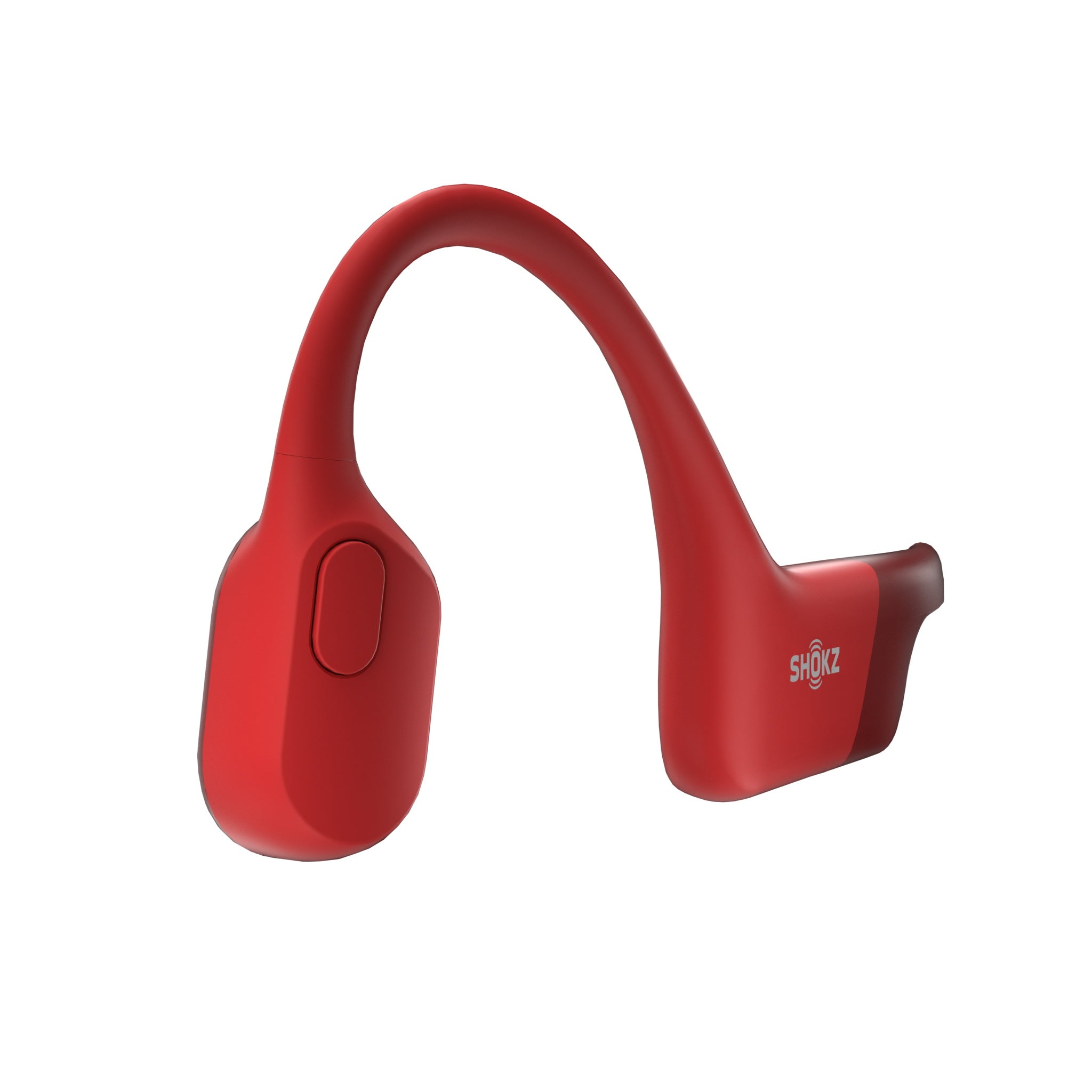 Shokz OpenRun Bone Conduction Bluetooth Headphones Red 99bikes .nz