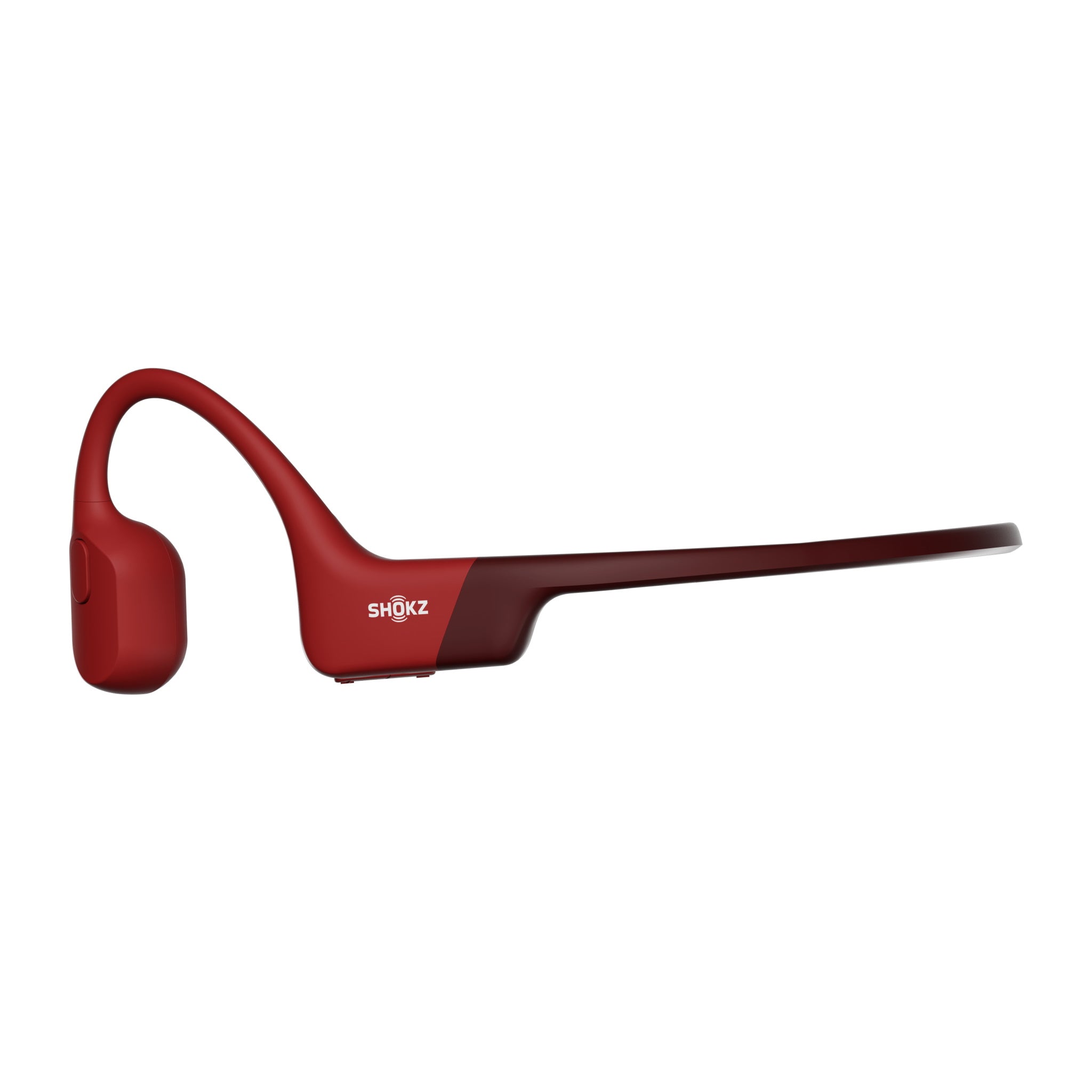 Shokz OpenRun Bone Conduction Bluetooth Headphones Red – 99bikes.co.nz