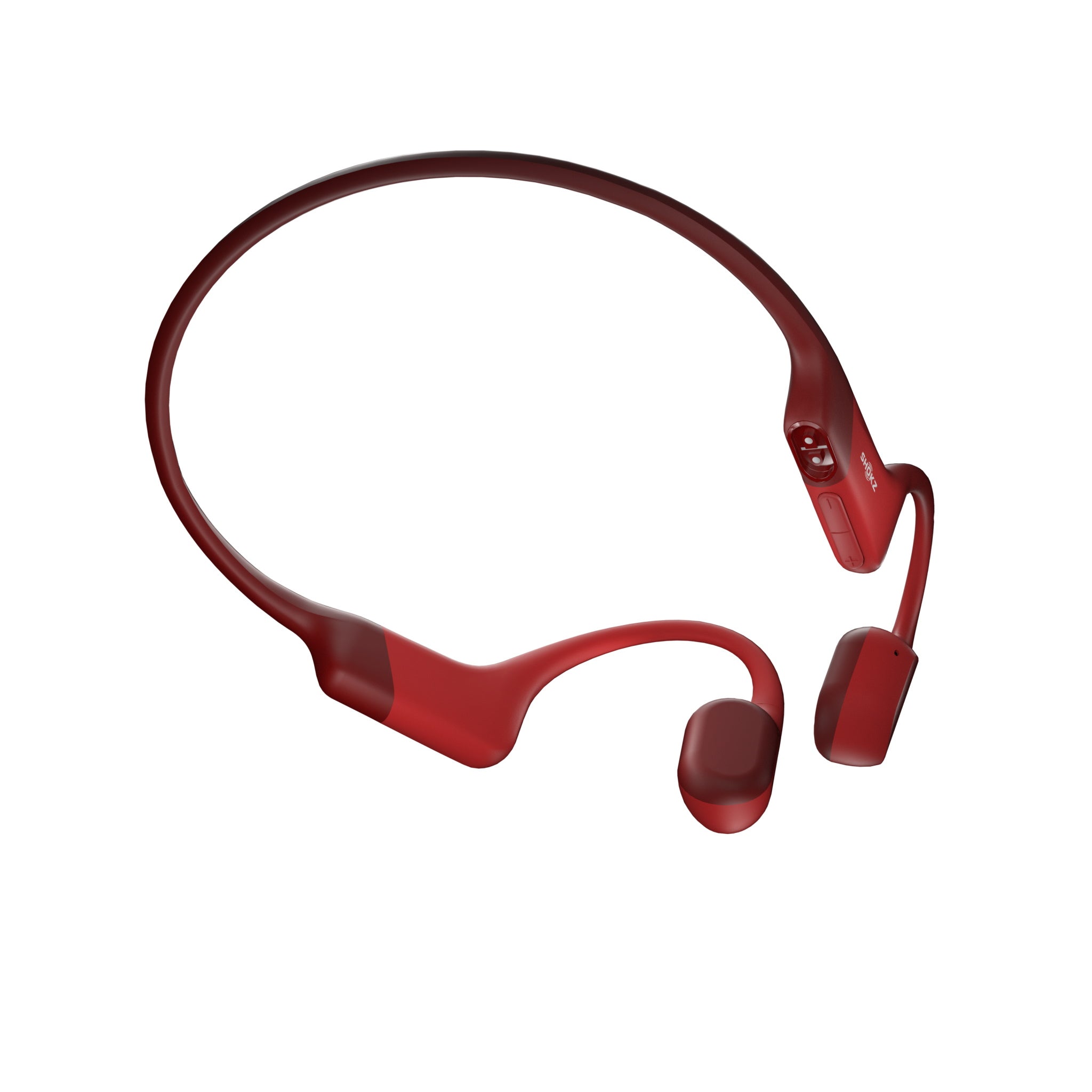 Shokz OpenRun Bone Conduction Bluetooth Headphones Red – 99bikes.co.nz