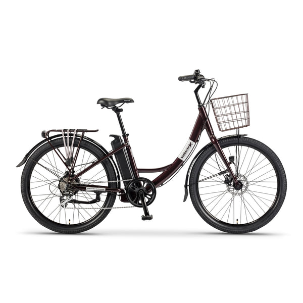 VelectriX Urban Step Thru Hybrid Electric Bike 400wh Battery Dark