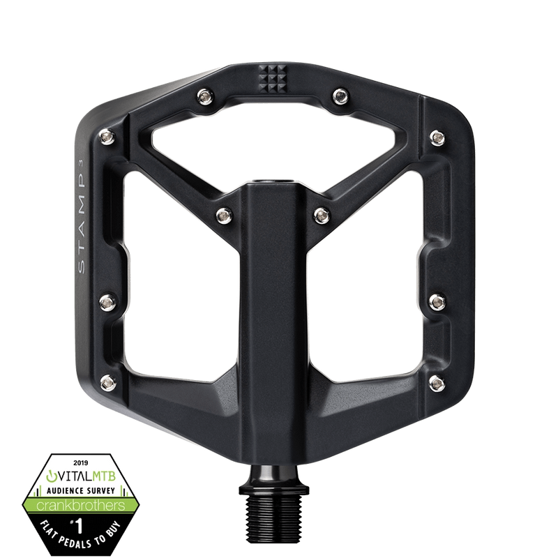 Crankbrothers Pedal Stamp 3 Small Black Magnesium