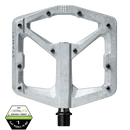 Crankbrothers Pedal Stamp 2 Large Raw Silver V2