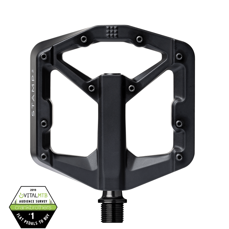 Crankbrothers Pedal Stamp 2 Small Black V2