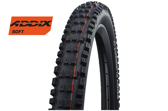 Schwalbe Tyre Eddy Current Front 29 x 2.60 Evolution Folding Addix Soft(orange) TL-Easy SuperTrail HS496