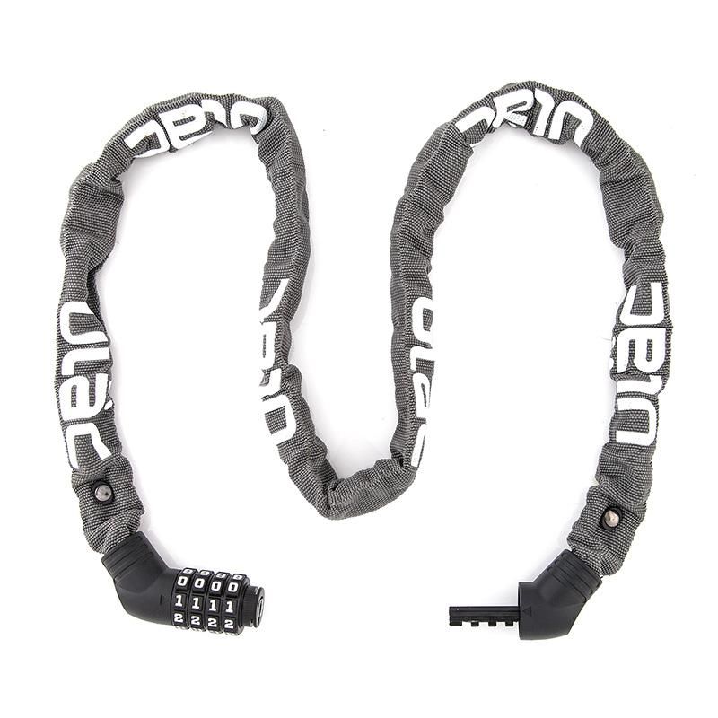 ULAC Lock Street Fighter Chain Hardened Steel Combo 5mm x 100cm Neon