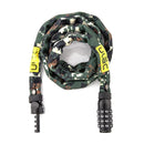 ULAC Lock 52nd Street Chain Hardened Steel Combo 4mm x 120cm Camo