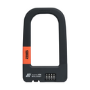 ULAC Lock Soloist U-Lock Hardened Steel Combination 83mm x 153mm Black/Orange