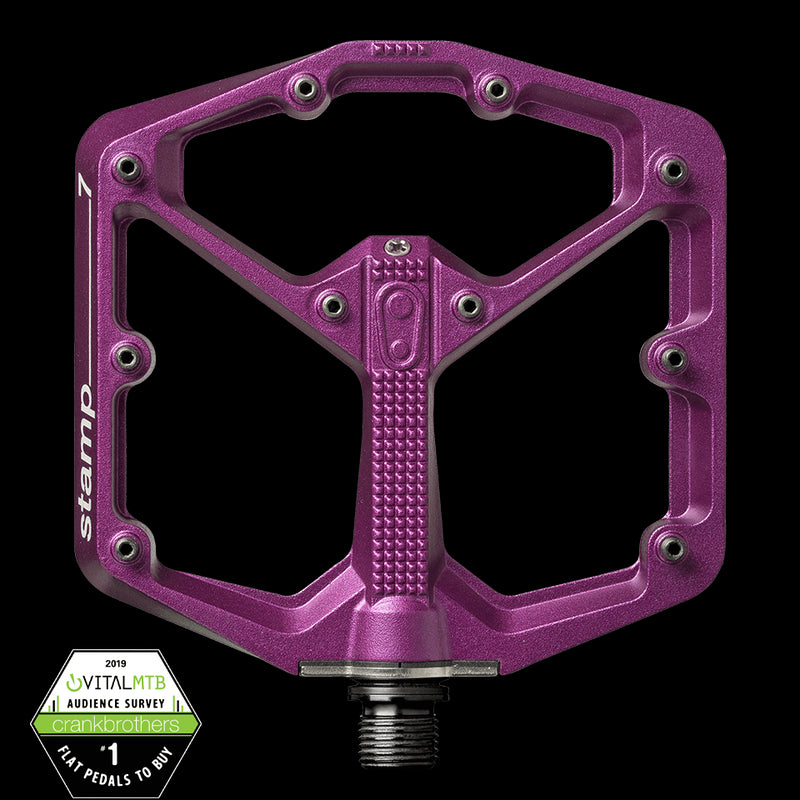 Crankbrothers Pedal Stamp 7 Large Purple