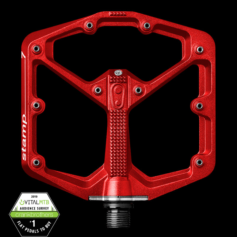 Crankbrothers Pedal Stamp 7 Large Red