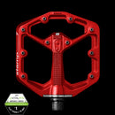 Crankbrothers Pedal Stamp 7 Small Splatter Paint Red