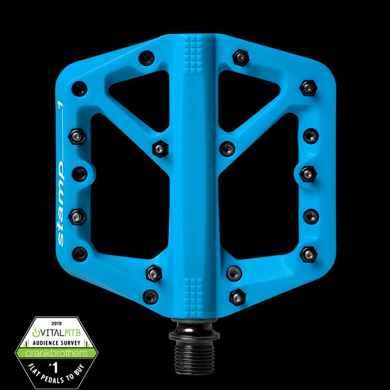 Crankbrothers Pedal Stamp 1 Small Blue