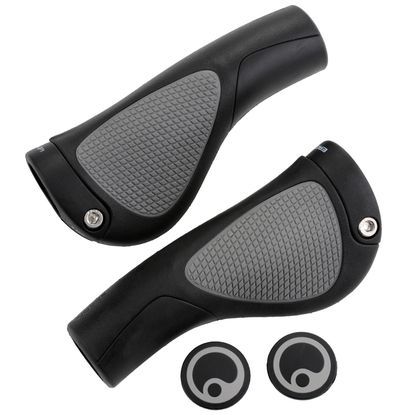 Ergon Grips GP1-L Neo Large Black/Grey – 99bikes.co.nz