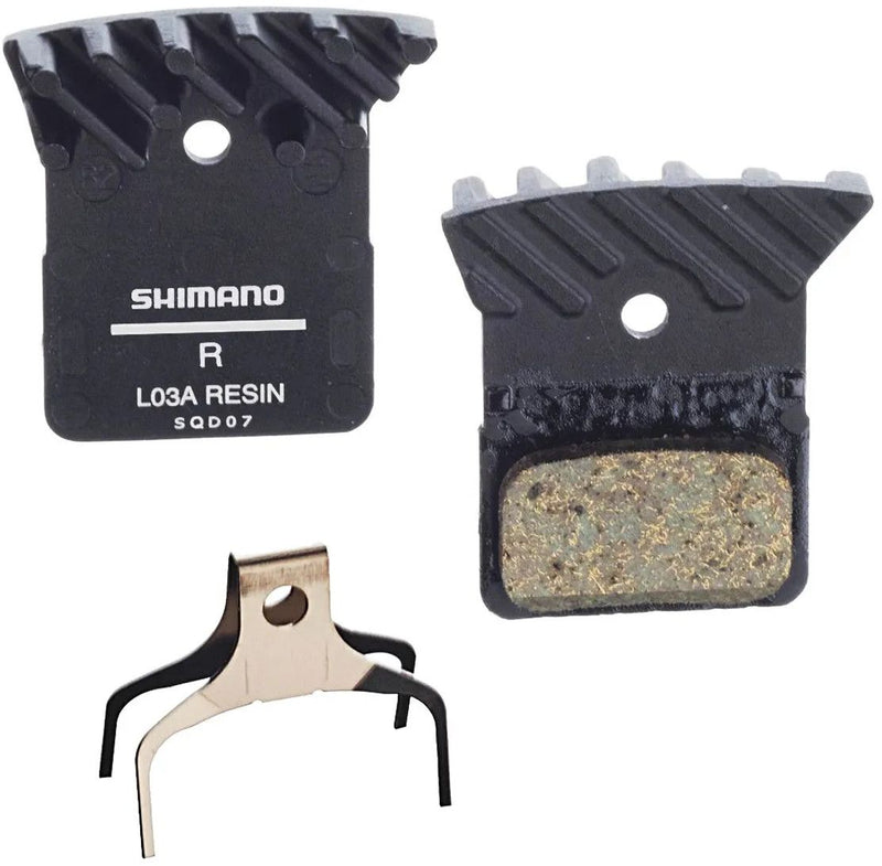 Shimano BR-R9170 LO3A Resin Brake Pads w/Fins and Spring